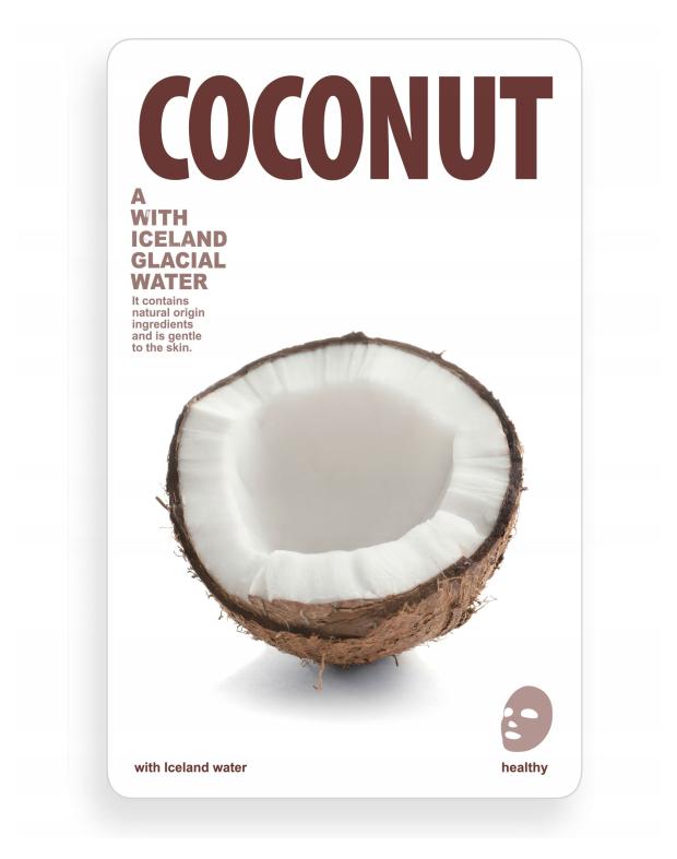 Маска для лица The Iceland Coconut укрепляющая с экстрактом кокоса, 20 мл