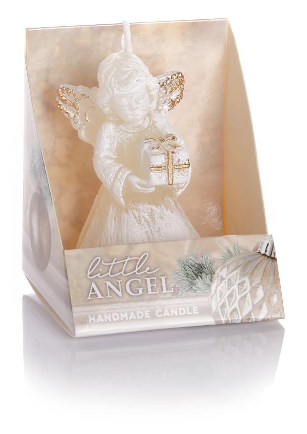 

Свеча Bartek candles Маленький ангел в коробочке, 7 см
