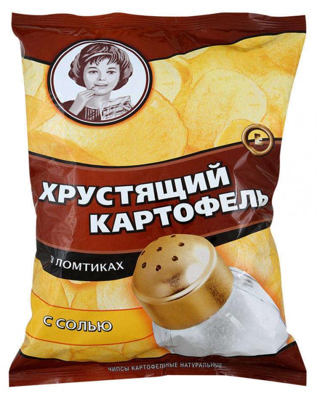 

Чипсы «Хрустящий картофель» с солью, 160 г