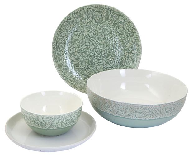 Тарелка Kitchen World Leaves, 21 см