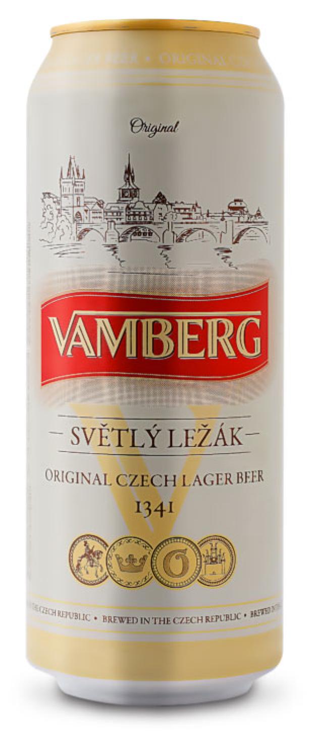 

Пиво Vamberg Lager 5,2%, 0,5 л