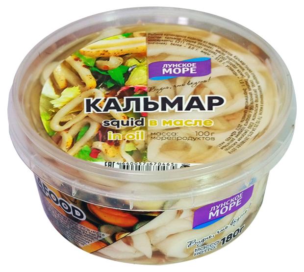 

Кальмар Лунское море в масле, 180 г