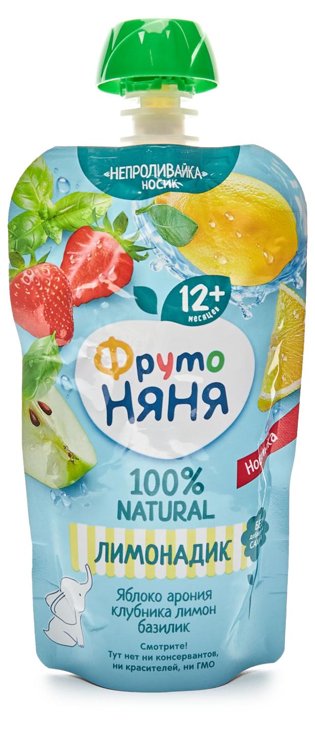 

Напиток сокосодержащий ФрутоНяня из яблок, рябины черноплодной, клубники, 130 мл