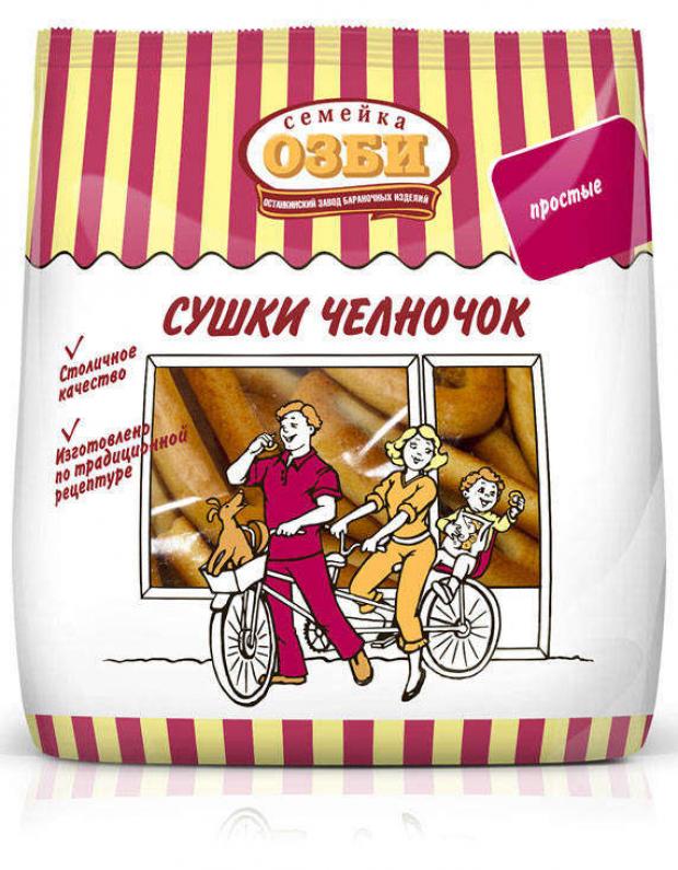 цена Сушки Семейка ОЗБИ Челночок, 200 г