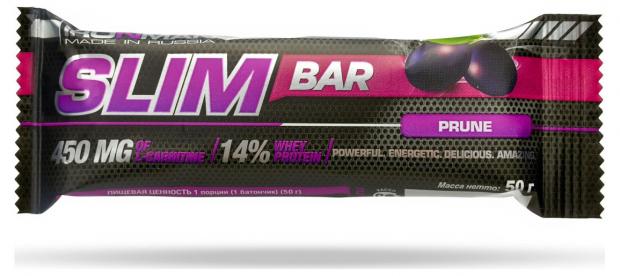 

Батончик протеиновый IronMan Slim Bar с L-карнитином Чернослив, 50 г