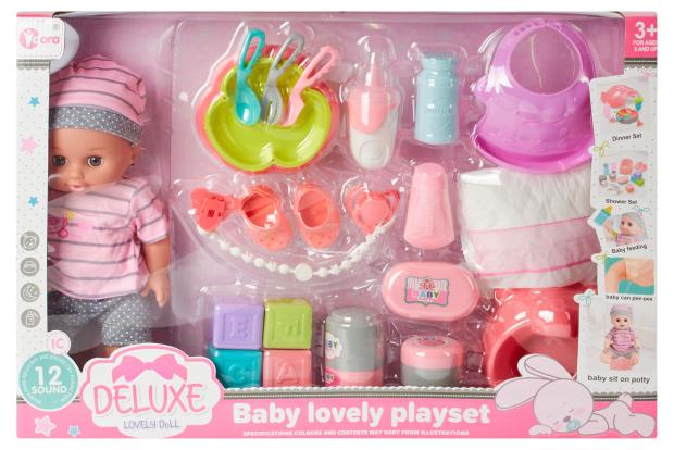 

Набор игровой Vdora Dolls Пупс с аксессуарами, 20 предметов