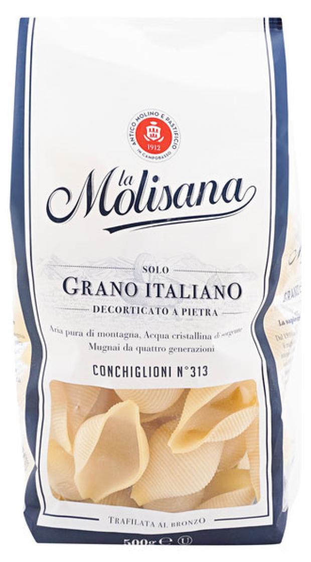 Макаронные изделия La Molisana Conchiglioni ракушки рифленые, 500 г