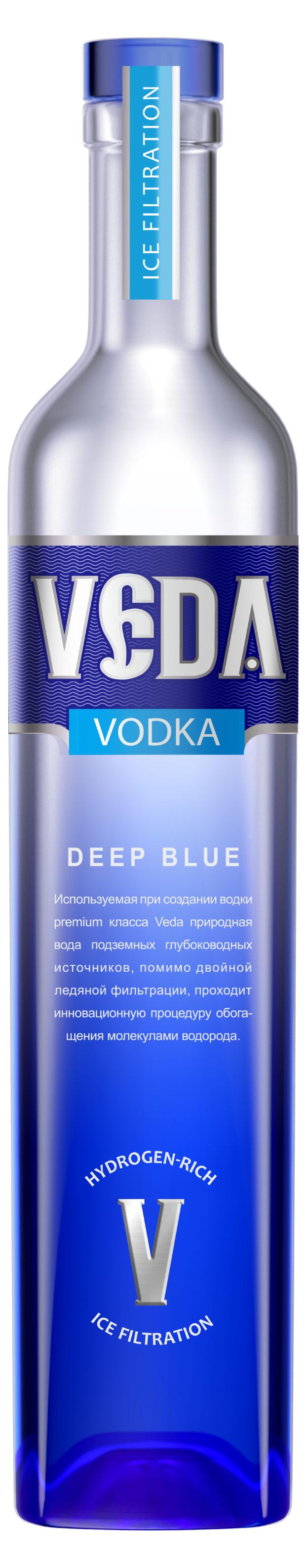 Водка Veda Deep Blue Россия, 0,5 л