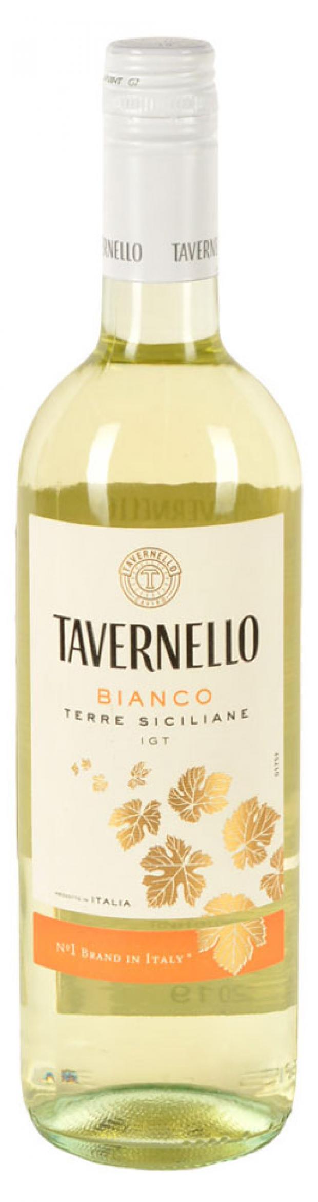 Вино Tavernello Bianco белое сухое Италия, 0,75 л