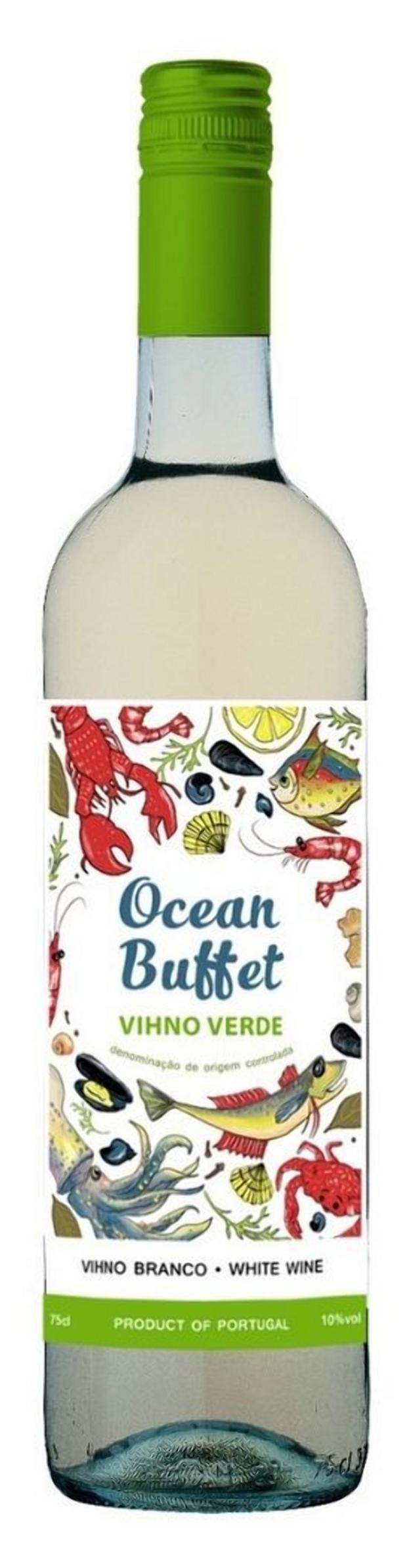 

Вино Ocean Buffet белое полусухое Виньо Верде Бранко Португалия, 0,75 л