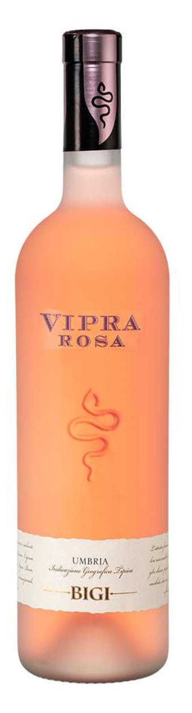 Вино Bigi Vipra Rose Umbria розовое полусухое Италия, 0,75 л вино doppio passo primitivo rosato розовое полусухое италия 0 75 л