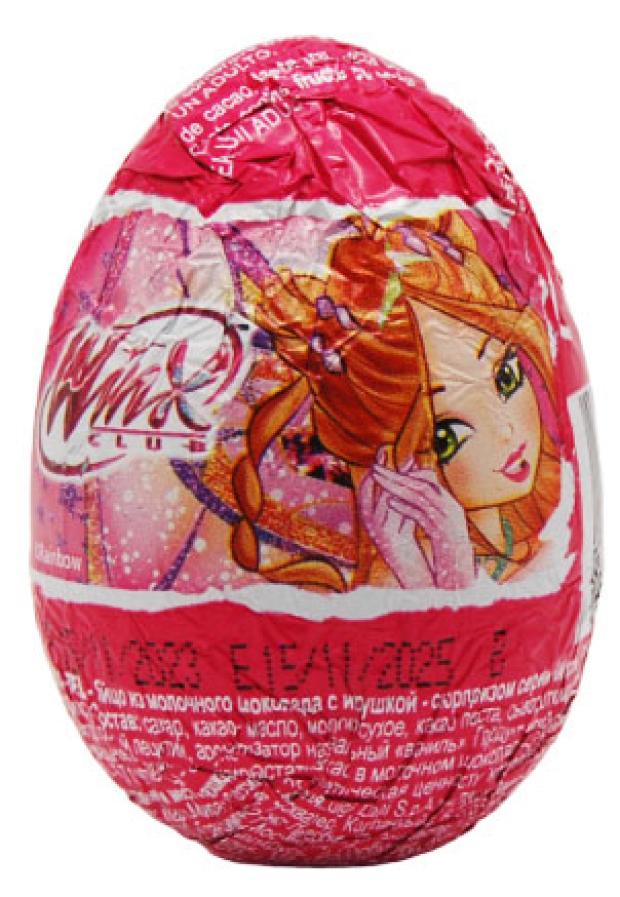 

Яйцо шоколадное Zaini клуб винкс 20 г, 1 шт
