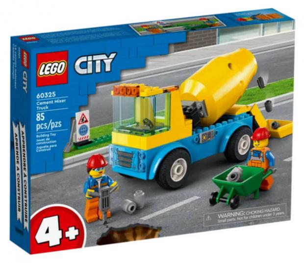 

Конструктор LEGO City Great Vehicles Бетономешалка