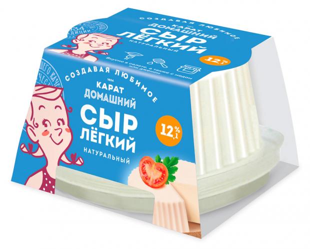 

Сыр мягкий Домашний Легкий 12,1%, 180 г