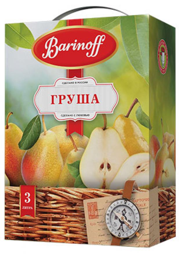 

Напиток грушевый Баринофф сокосодержащий, 3 л