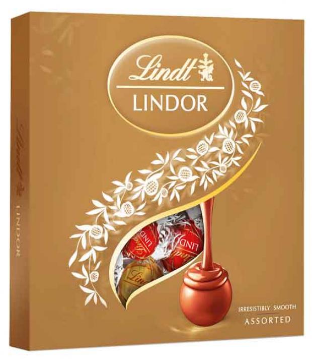 

Набор конфет Lindt Lindor молочный шоколад, 125 г