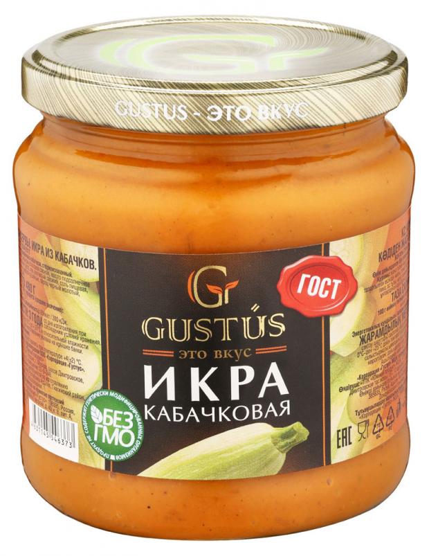 Икра из кабачков Gustus, 480 г