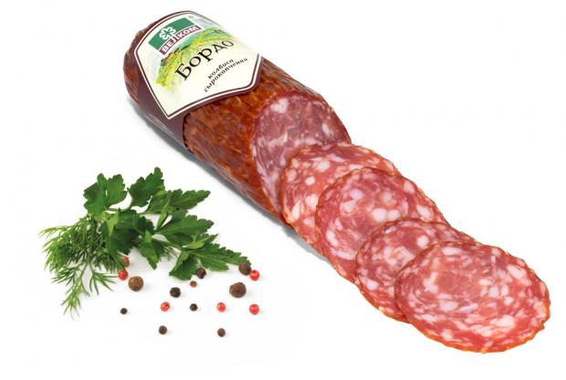 

Колбаса Велком Бордо сырокопченая, 380 г