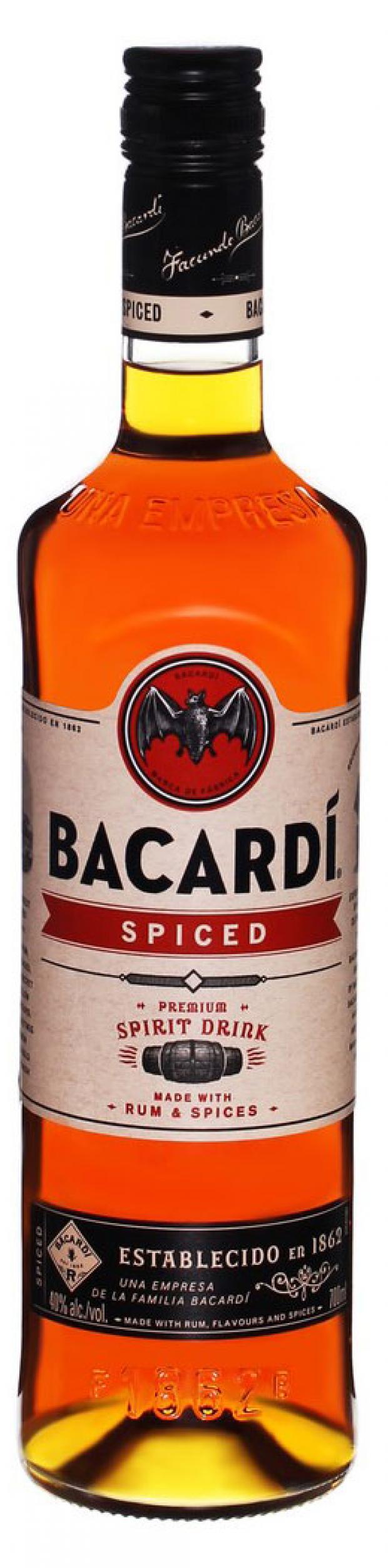 Ром Bacardi Spiced Италия, 0,7 л