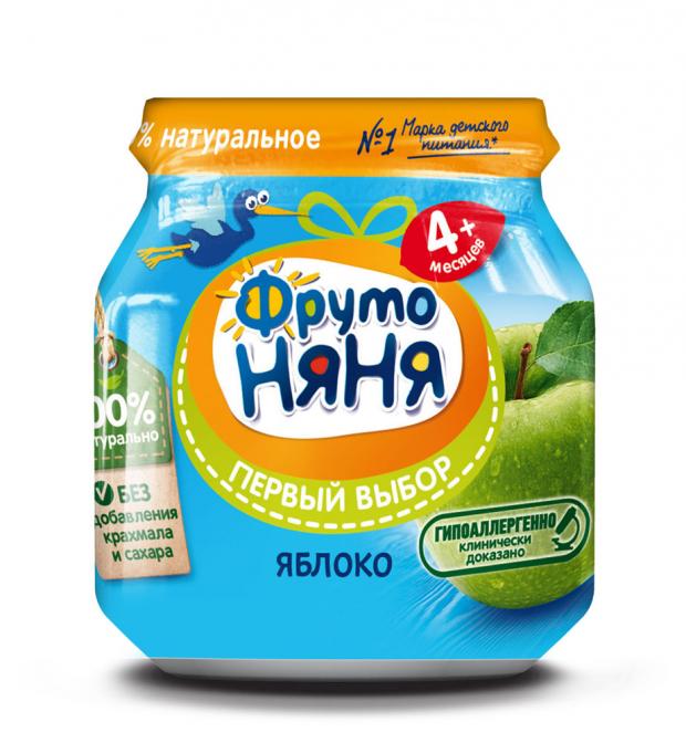

Пюре «ФрутоНяня» из яблок гипоаллергенное с 4 мес., 100 г