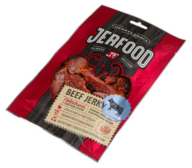 Мясной снек JerFood из говядины, 30 г