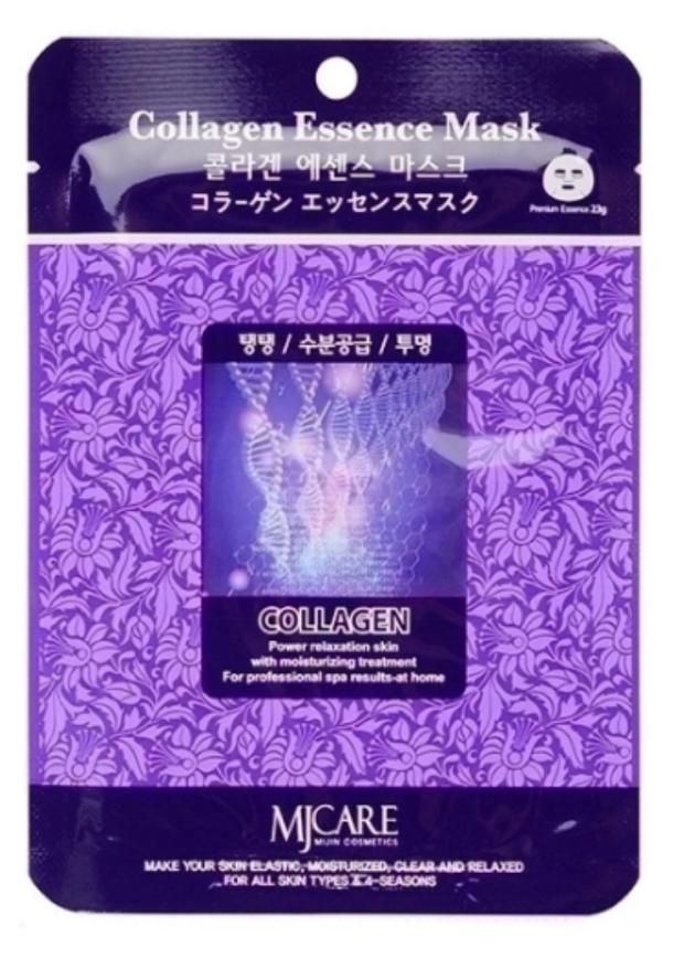 

Маска тканевая для лица Mijin essence mask с коллагеном, 23 г