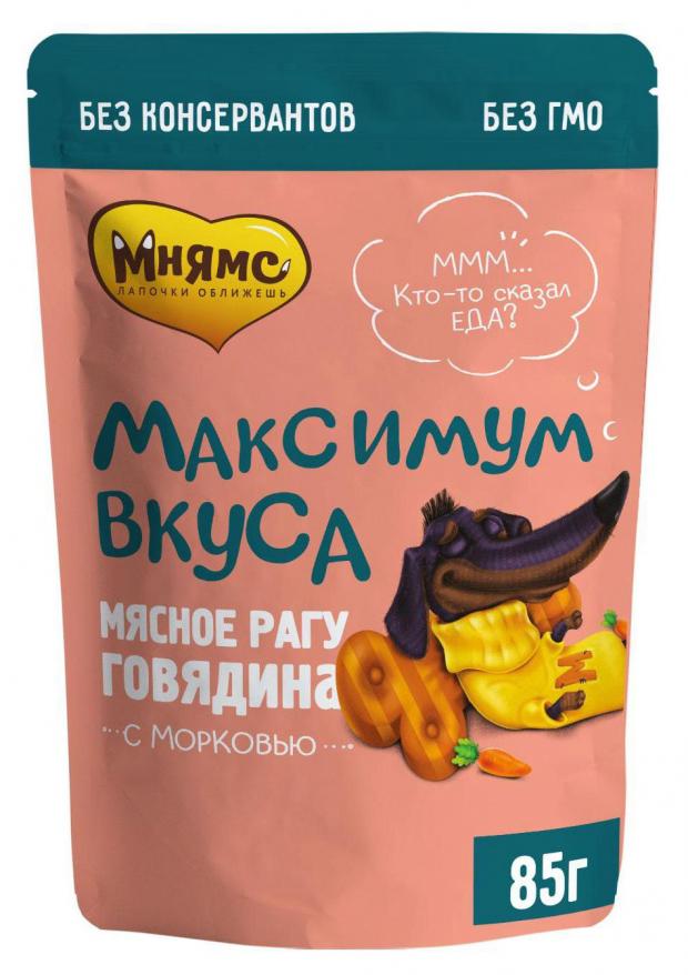 

Корм для собак Мнямс Максимум вкуса, 85 г