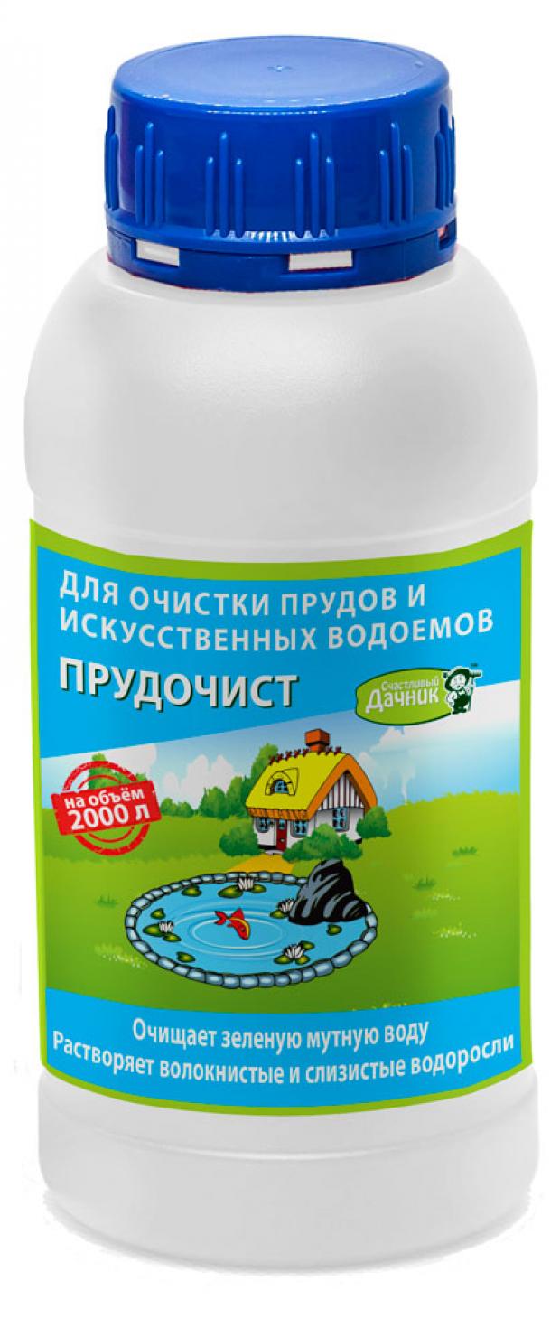 

Средство для чистки прудов и фонтанов Счастливый дачник Прудочист, 200 мл