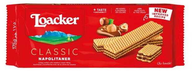 

Вафли Loacker с орехом, 175 г