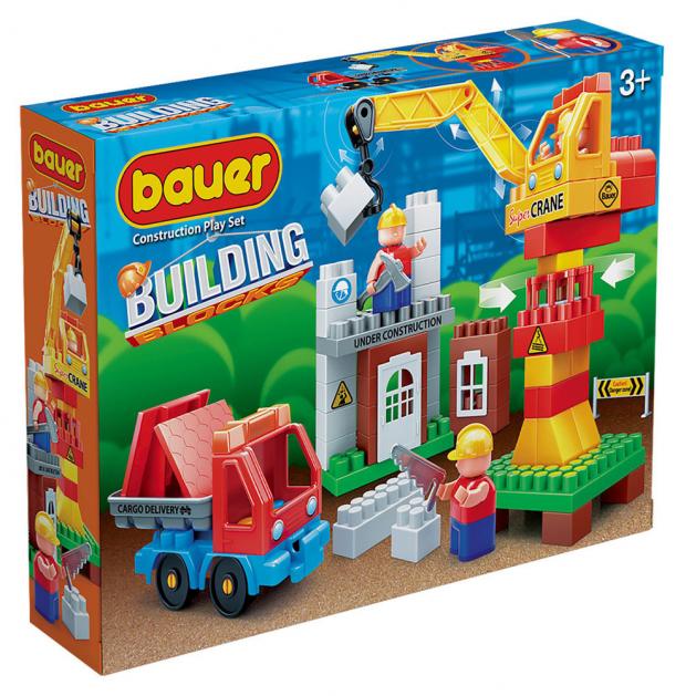 

Конструктор Bauer Строительная площадка, 95 деталей