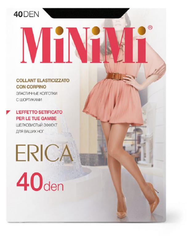 

Колготки женские MiNiMi ERICA 40 nero, размер 4