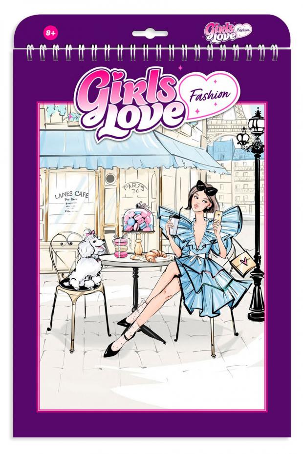 Блокнот ЯиГрушка Girls Love Fashion, 23х33 см