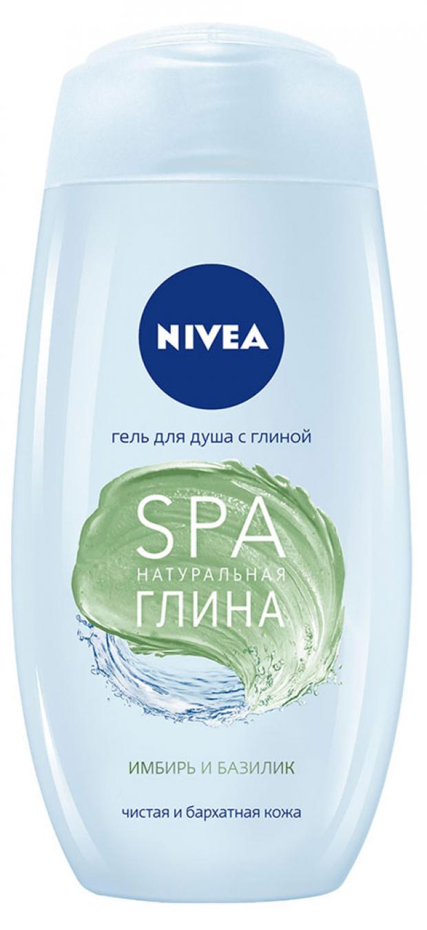 Гель для душа Nivea Имбирь и базилик с глиной, 250 мл