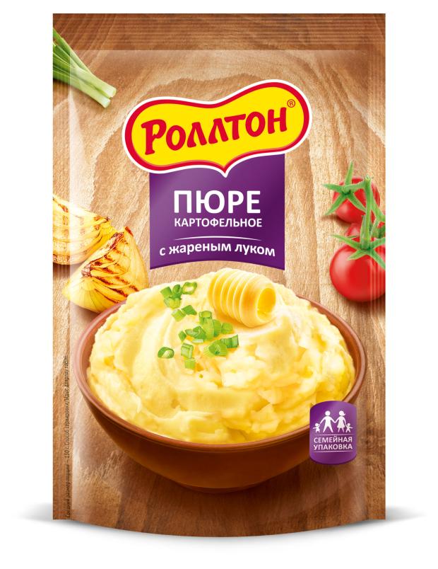 Пюре картофельное Роллтон сухое с жареным луком, 240 г