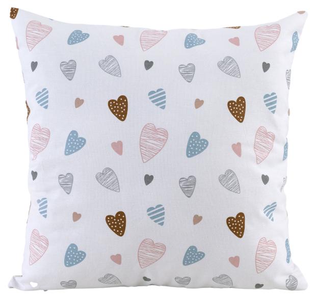 

Подушка декоративная Comfort Life Сердечки, 45х45 см