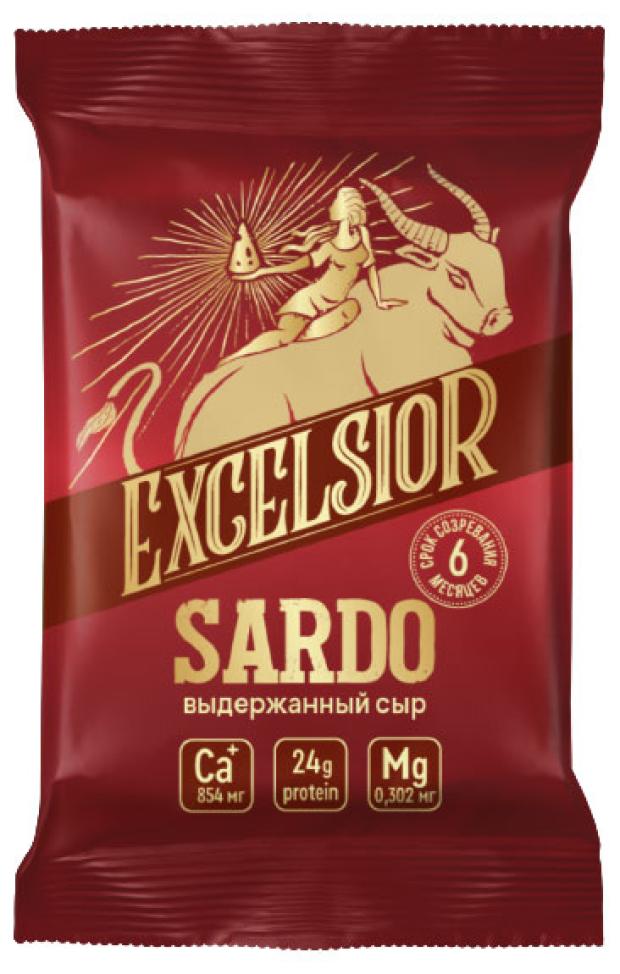 

Сыр твердый Excelsior Sardo Excelsior 45% БЗМЖ, 180 г
