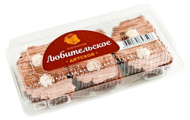 Пирожное Росвкус Любительское детское, 210 г