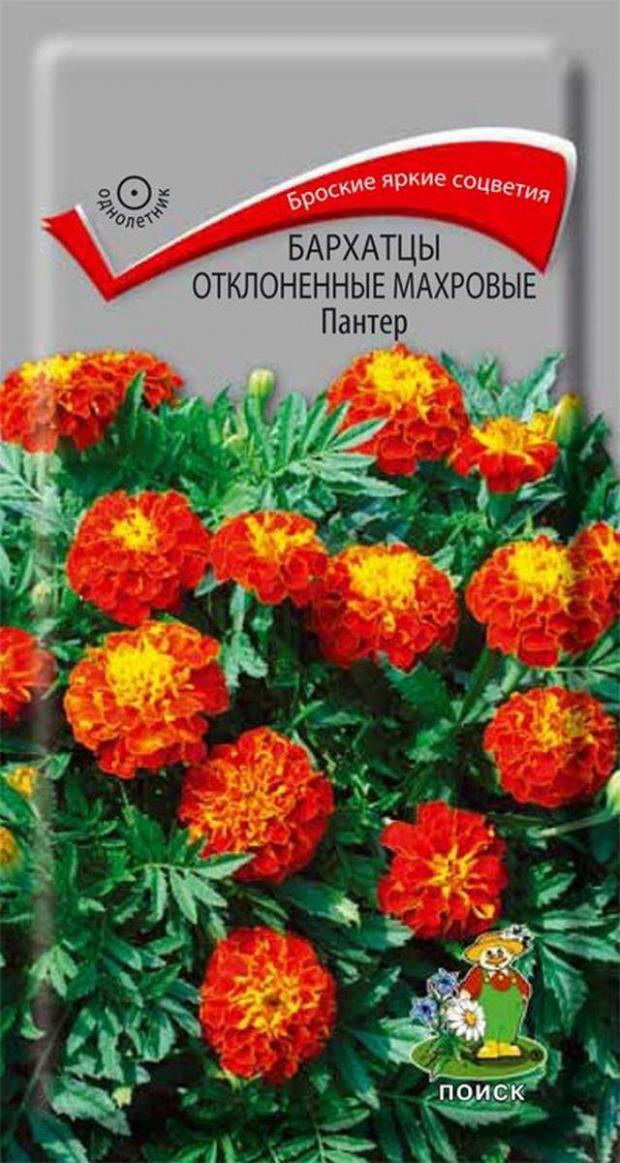 

Семена Бархатцы Поиск Пантер, 0,2 г