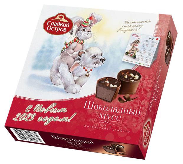 

Набор АШАН Красная птица шоколадный мусс, 116 г