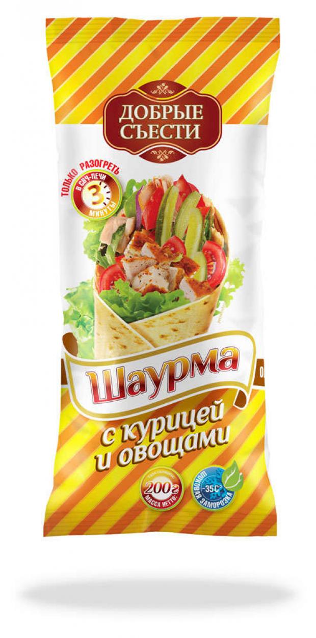 Шаурма куриная Добрые Съести с овощами, 200 г