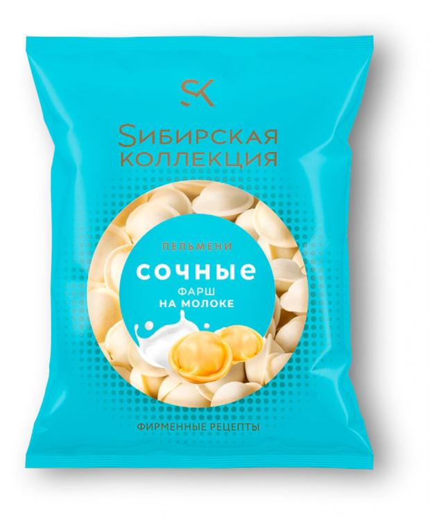 

Пельмени «Sибирская коллекция» Сочные с фаршем на молоке, 430 г