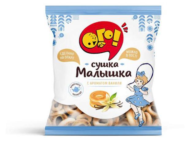 

Сушки ОГО! Малышка с ароматом ванили, 175 г