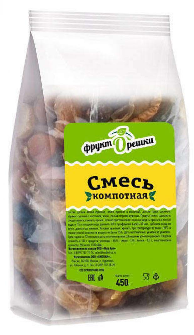 

Смесь компотная «ФруктОрешки» ассорти, 450 г