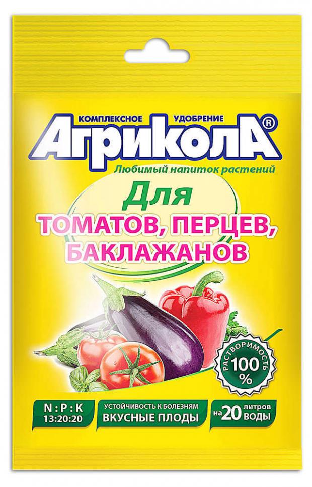 

Удобрение для томата перца баклажана «Агрикола», 50 г
