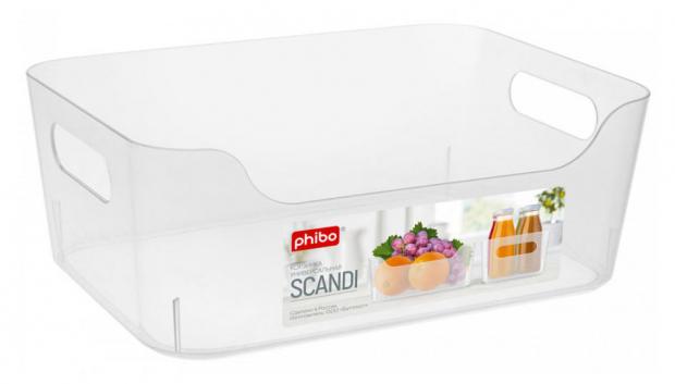 Корзина для хранения Phibo Scandi, 1,2 л корзинка универсальная phibo scandi 3 1 л