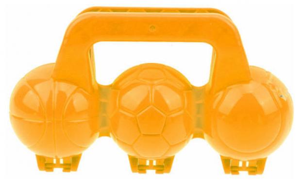 

Формочка для лепки 1Toy Снежки, 3 ячейки