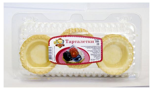 Тарталетки Lope-Lope 200 г 155₽