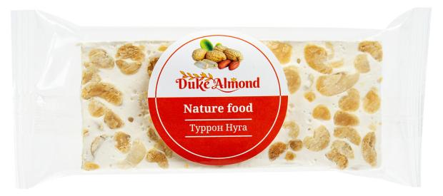 Нуга Туррон Duke Almond с арахисом, 50 г