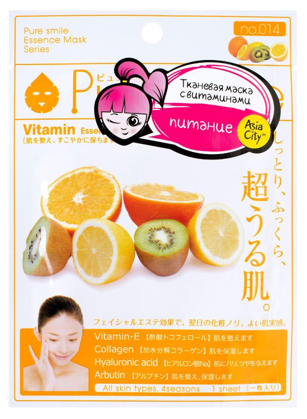 Маска для лица SUNSMILE Essence питательная c витаминным комплексом, 1 шт