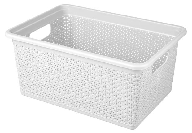 Корзинка плетеная Idiland Wenge универсальная прямоугольная 20 л, 430х300х200 мм